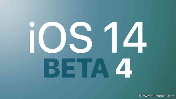 Apple Seeds Fourth Betas of iOS 14 and iPadOS 14 to Developers