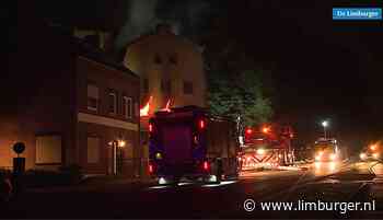 Video: Uitslaande brand in pand in Cadier en Keer - De Limburger