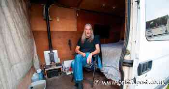 Couple at loggerheads with ex-soldier living outside their house