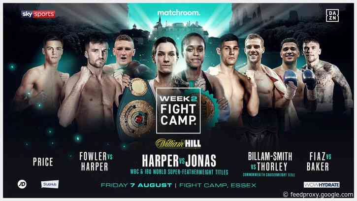 Natasha Jonas vs Terri Harper on Aug. 7, LIVE on DAZN and Sky