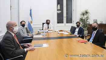 Cafiero y Guzmán analizaron con Kicillof medidas productivas pospandemia para Buenos Aires - Télam