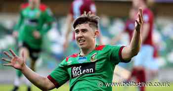 Glentoran striker Paul O'Neill on radar of cross-channel clubs - Belfast Live