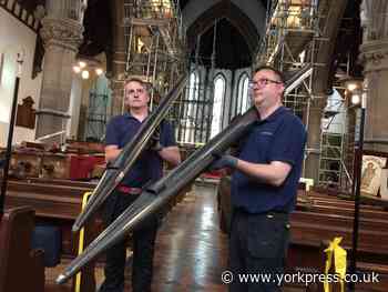 Organ goes into different York church after £350K restoration