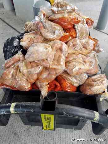 201 pounds of pork confiscated from truck engine at Texas-Mexico border, CBP officers say