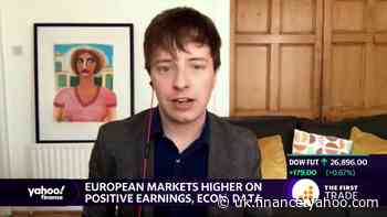 European markets higher on positive earnings, econ. data