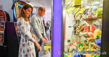 Best pictures as  William and Kate make surprise visit to Barry Island