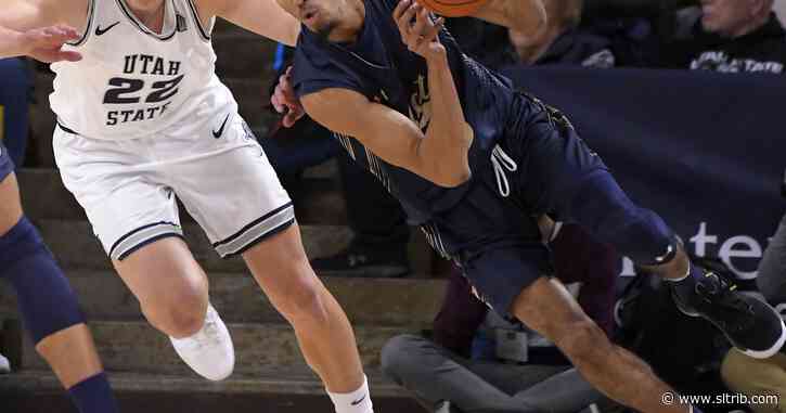 Utah State Aggies basketball returns to gym after COVID-19 layoff