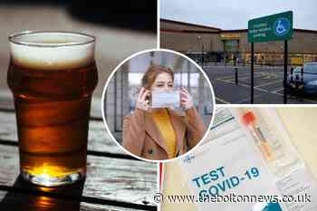 Crackdown on shops and bars where people aren't wearing masks