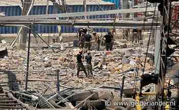 ‘Orange angels’ gaan graven naar overlevenden in Beiroet