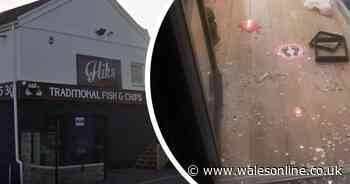 Butter fingers thief tried to steal chip shop tips jar - but dropped it