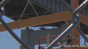 Construction of pavilion to house carousel begins at Canalside