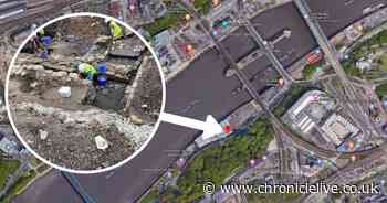 Remains of Gateshead's industrial past unearthed on the banks of the Tyne - Chronicle Live