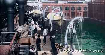 In photos: Unearthed pics show Titanic before it left Belfast Harbour - Belfast Live