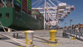 Port Of Baltimore Gets $1.1M In Funds For Security Improvements - CBS Baltimore