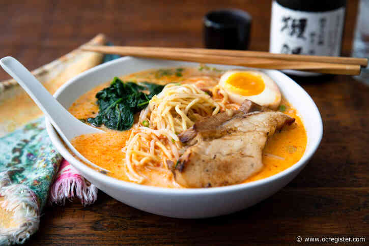Best thing I ate: Spicy tonkotsu ramen takeout from the mall