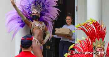 With Europe’s Biggest Carnival Canceled, Papa John’s Is Sending Dancers Out to Deliver
