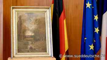 Im Krieg mitgenommen: Gemälde zurück nach Frankreich - Süddeutsche Zeitung
