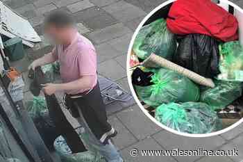 Dirty nappies and rubbish in 60 bags dumped daily at charity shop