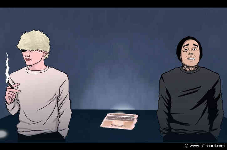 Machine Gun Kelly & Travis Barker Throw a Pop-Punk ‘Concert for Aliens’ in Animated Lyric Video: Watch