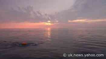 Russian swimmers complete eco-relay across Lake Baikal