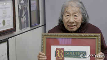 California's oldest state worker, May Lee, celebrates 77 years of service