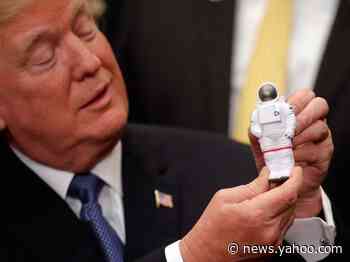 Trump falsely said NASA 'was closed and dead' before he was president and appeared to take credit for a private SpaceX launch