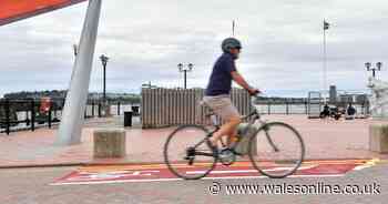 Cardiff's new 10 foot long cycle lane which is confusing everyone - Wales Online
