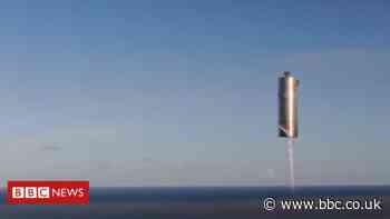 SpaceX: Musk's 'Mars ship' prototype aces 150m test flight