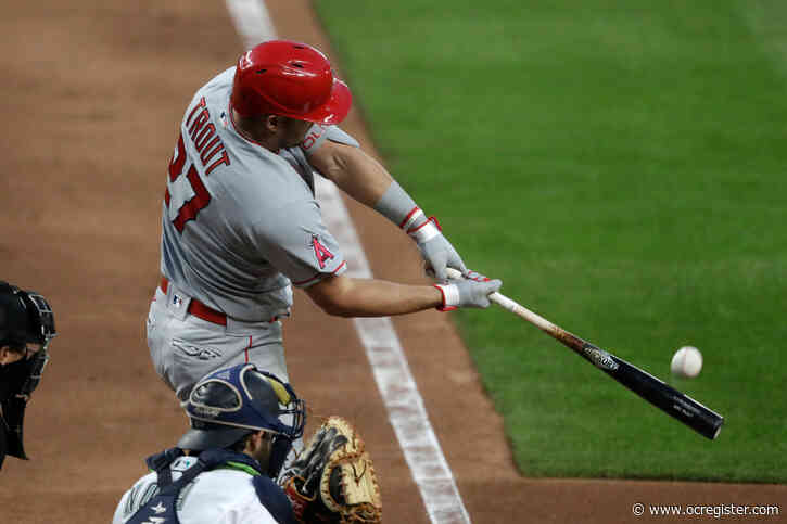 Mike Trout hits two home runs in Angels’ loss to Mariners