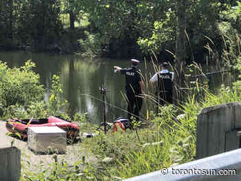 Body recovered after man swept into Richmond Hill pond - Toronto Sun