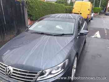 Car narrowly missed police officer during chase in Bolton