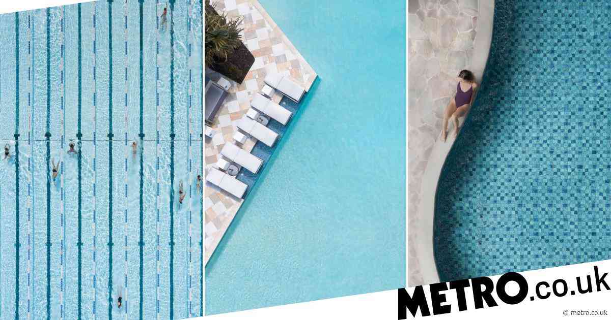 Stunning aerial photos of swimming pools from above will make you crave ...