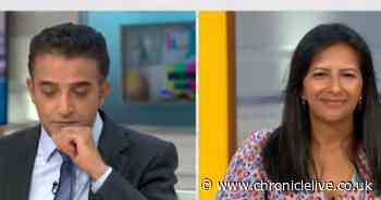 Good Morning Britain host left worried as he battles cough