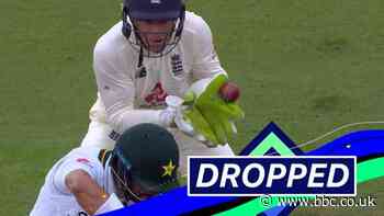 England v Pakistan: Jos Buttler drops Shan Masood on 45