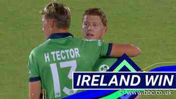 England v Ireland: Ireland beat England by seven wickets