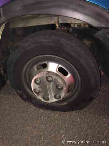 SEIZED: Van with flat tyre, agricultural diesel and no insurance, taken off the roads