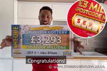 Postcode Lottery: New Eltham shares £3 million prize pool