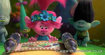 Trolls enjoys its third successive week at the top of the UK film chart