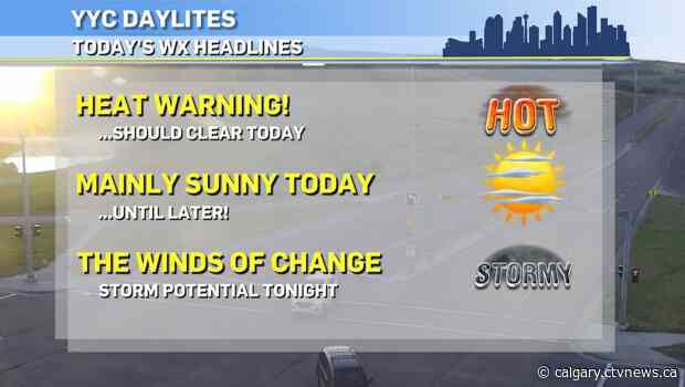 It starts like every other, but this evening will throw a changeup