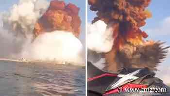 Beirut Jet Ski Video Shows Dramatic Perspective of Massive Explosion