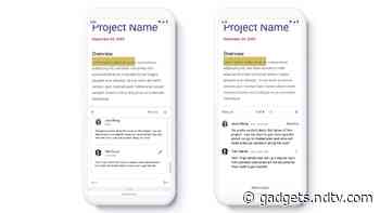Google Docs, Sheets, Slides Apps Getting New Features to Improve Content Creation, Collaboration on Mobile