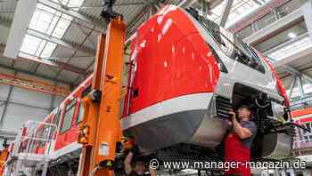 Zug-Projekte in Deutschland sorgen für Verlust bei Bombardier