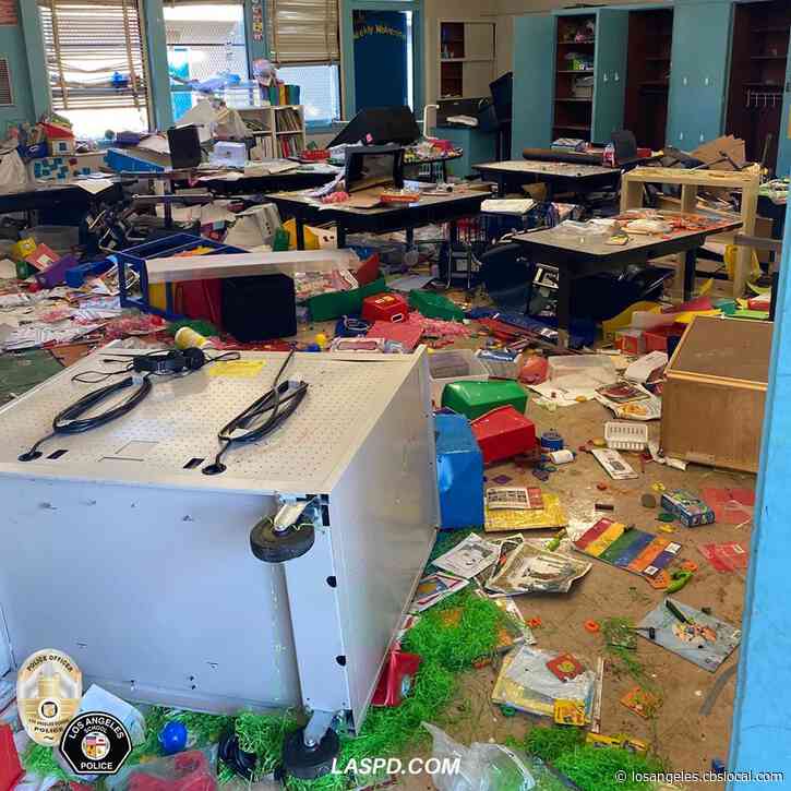 Vandals Cause Thousands Of Dollars Of Damage To Culver City School