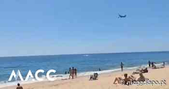Avião passa rente ao areal das praias do Algarve e lança pânico - Diário Digital