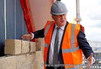 Boris Johnson visits Warrington after radical planning reforms announced