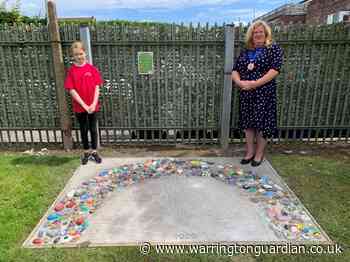 Lockdown art preserved forever in Thelwall park