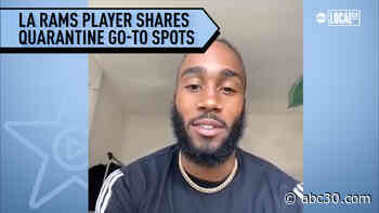 LA Rams player shares his favorite go-to spots during quarantine