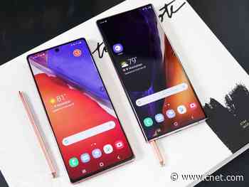 This Galaxy Note 20 design change genuinely surprised me     - CNET