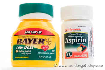 Low-Dose Aspirin Prophylaxis in Elderly Ups Risk of Serious GI Bleeds