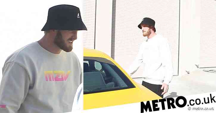 Logan Paul spotted in LA the same day his brother Jake’s home was raided by FBI